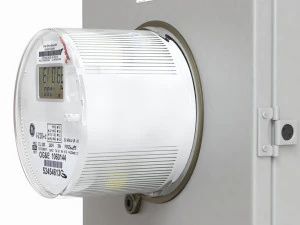 exterior electric meter for house 3D Model