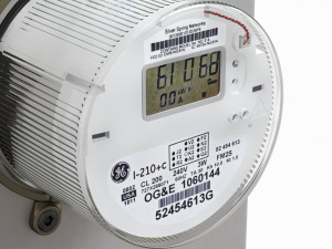 exterior electric meter for house 3D 模型