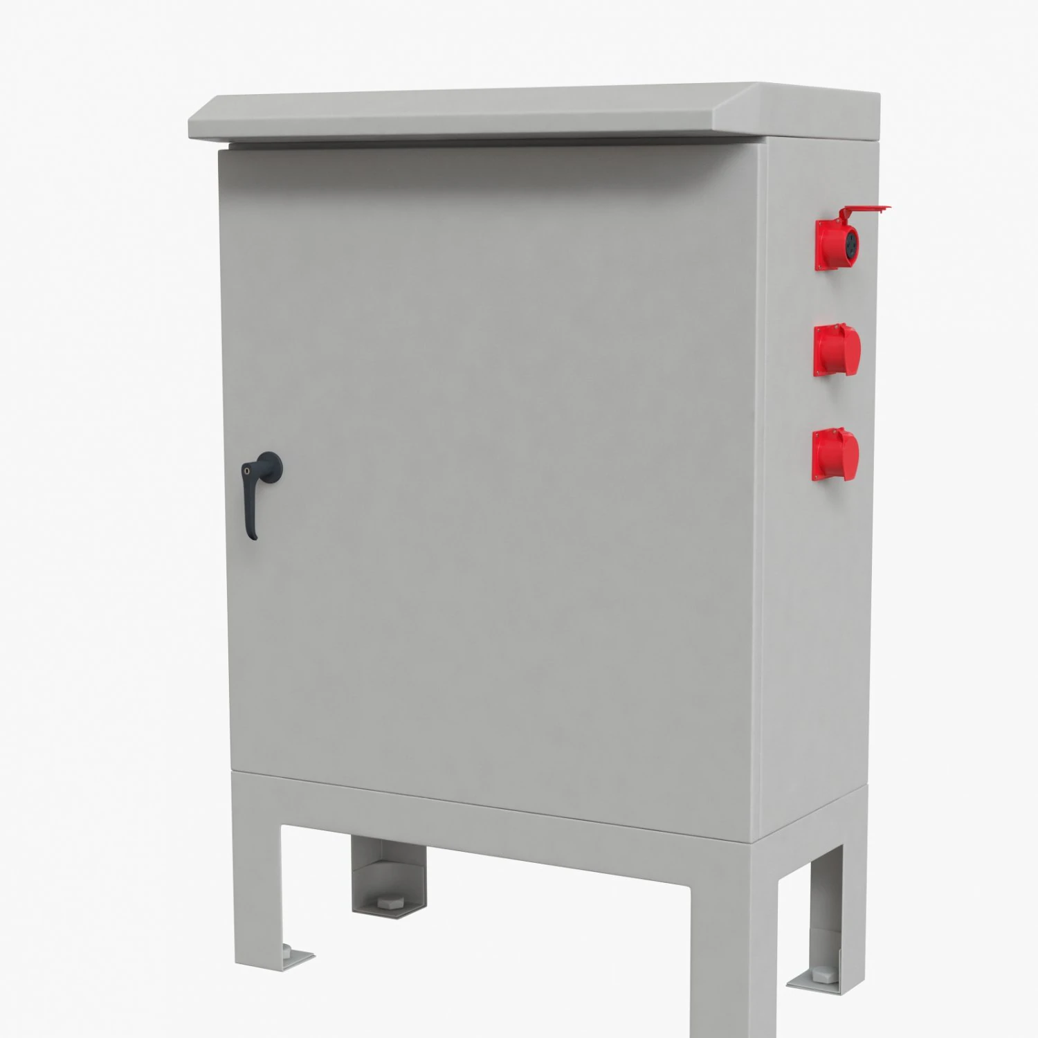 caixa elétrica ao ar livre Modelo 3D .c4d .max .obj .3ds .fbx .stl .blend