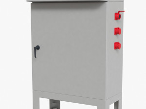 outdoor electric box Modèle 3D