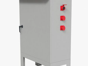 caixa el&eacute;trica ao ar livre Modelo 3D