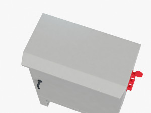 outdoor electric box 3D Model