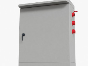 outdoor electric box 3D Model