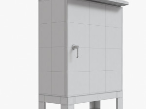 outdoor electric box 3D Model