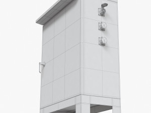 outdoor electric box 3D Model