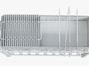 barbecue grill for skewers and grates 3D Модель