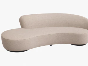 Minidivano curvo Kagan Vladimir beige Modello 3D