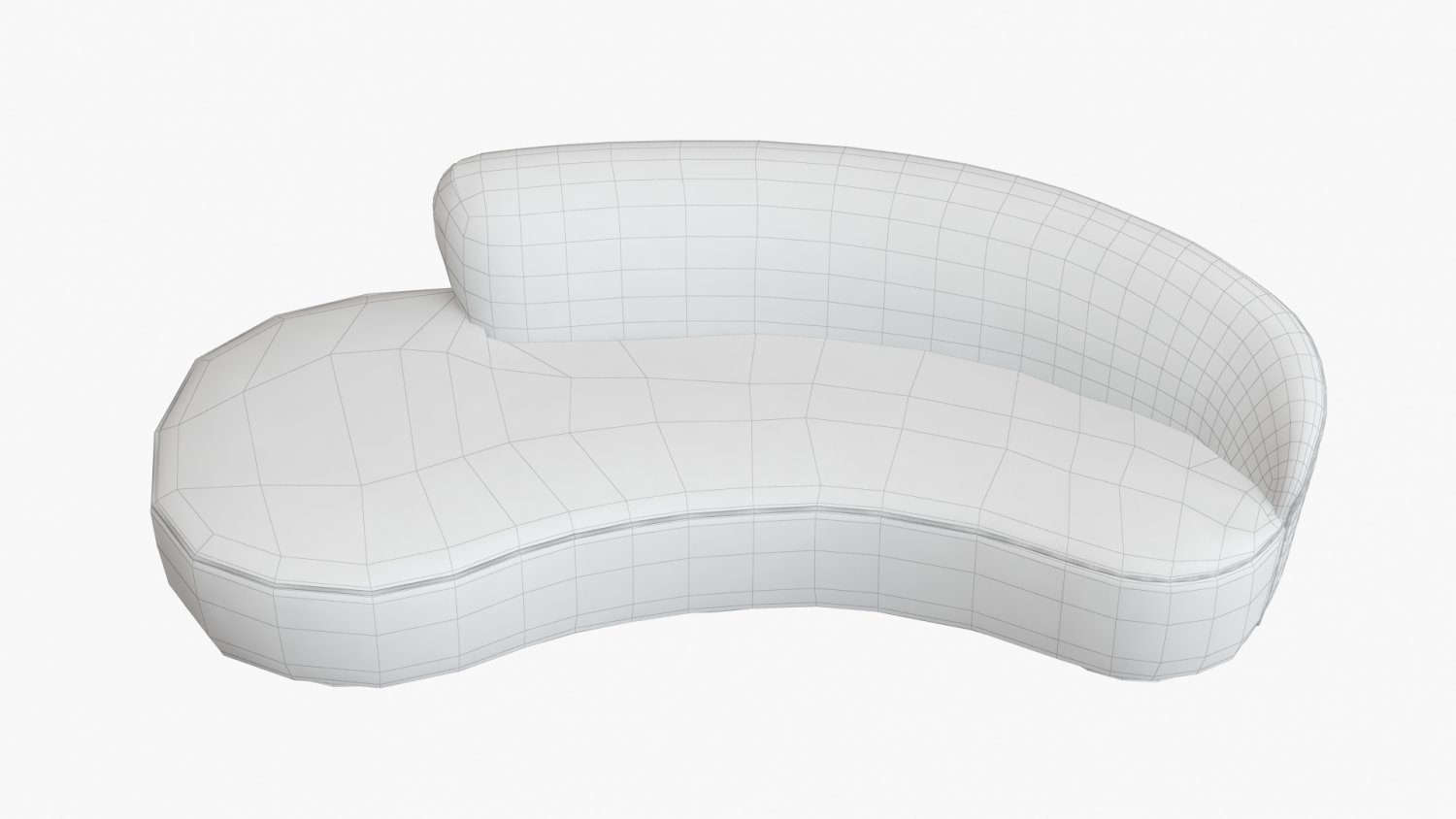 Vladimir kagan mini sofa cheap