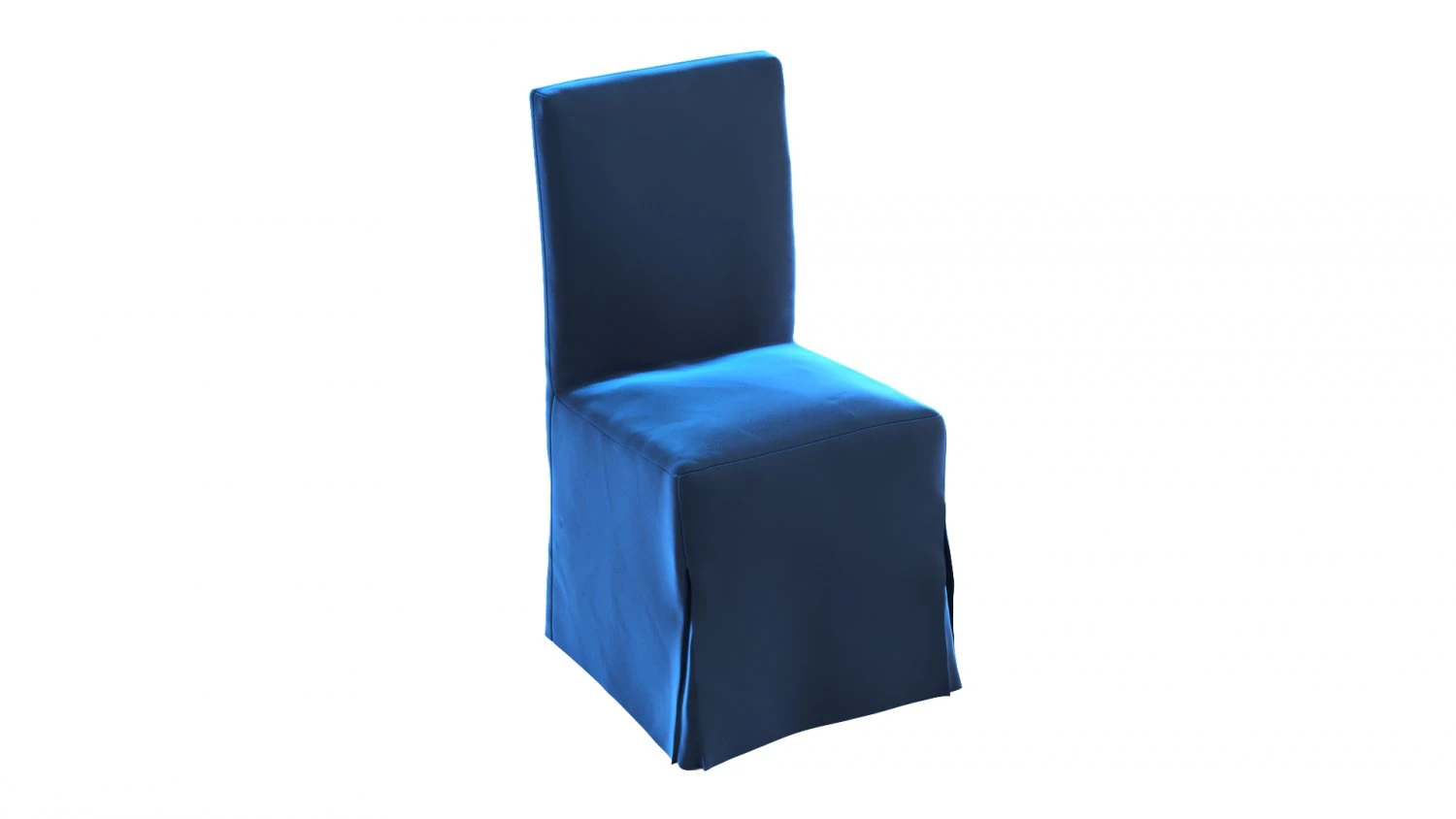 cadeira veludo azul heriksdal Modelo 3D .c4d .max .obj .3ds .fbx .stl .blend