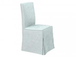 cadeira veludo azul heriksdal Modelo 3D