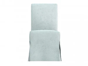 cadeira veludo azul heriksdal Modelo 3D