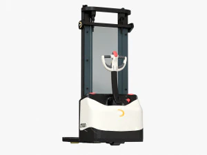 forklift crown 3000 warehouse loader low-poly 3D Model