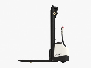 forklift crown 3000 warehouse loader low-poly Model 3D