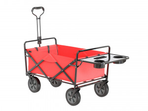 mac sports collapsible folding outdoor utility wagon red 3D-Modell