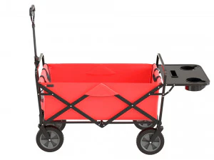 mac sports collapsible folding outdoor utility wagon red 3D Model