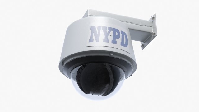 street camera nypd cctv 3D Модель .c4d .max .obj .3ds .fbx .stl .blend 