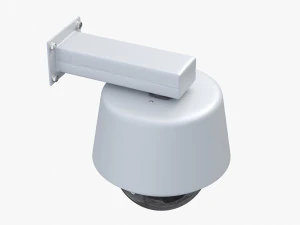 c&aacute;mara de calle nypd cctv Modelo 3D