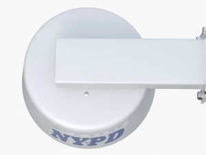 c&aacute;mara de calle nypd cctv Modelo 3D