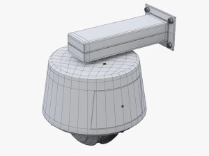 c&aacute;mara de calle nypd cctv Modelo 3D