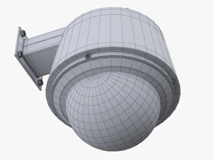 c&aacute;mara de calle nypd cctv Modelo 3D