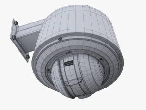 c&aacute;mara de calle nypd cctv Modelo 3D