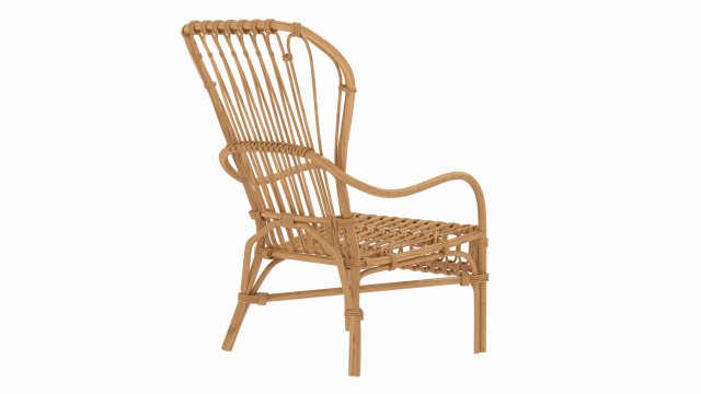 Ikea store bamboo chair