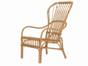 Storsele ikea cadeira amarelo bambu Modelo 3D