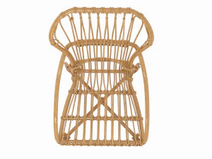 Storsele ikea cadeira amarelo bambu Modelo 3D