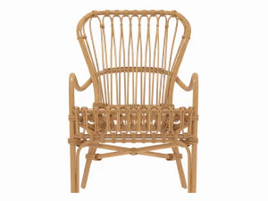 Storsele ikea cadeira amarelo bambu Modelo 3D