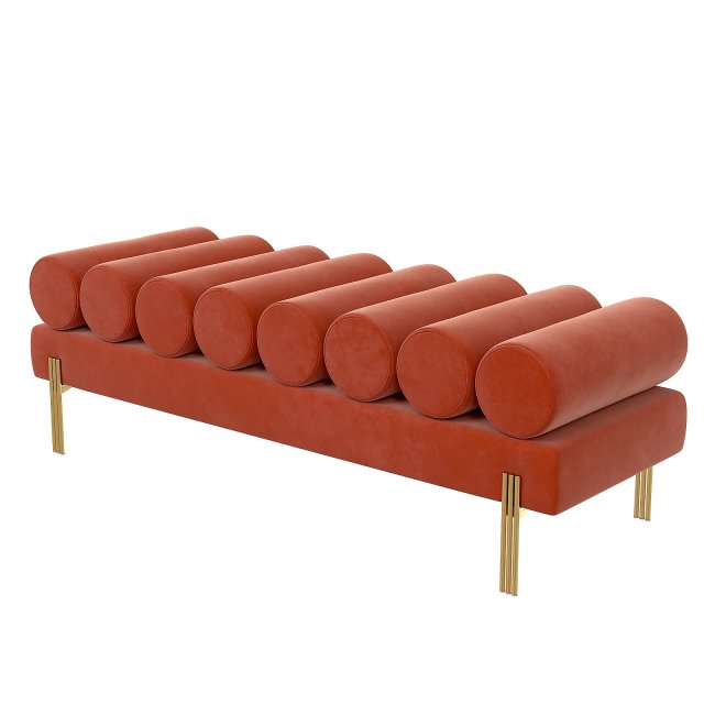 Eichholtz BENCH OXLEY 3D 모델 .c4d .max .obj .3ds .fbx .stl .blend 