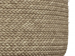 Agro Richer Home Decor Runder Jute-Pouf-Sitzsack 3D Modell