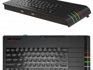 ZX Spectrum Next Sinclair 3D Model