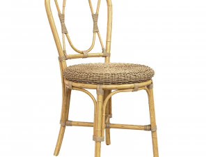 Julietta Wicker Chair Nature Rattan - Bloomingville Modelo 3D