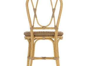 Julietta Wicker Chair Nature Rattan - Bloomingville 3D Model