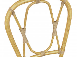 Julietta Wicker Chair Nature Rattan - Bloomingville 3D Model