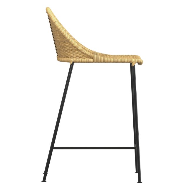 Cesta rattan counter stool sales