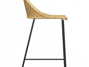 CESTA RATTAN COUNTER STOOL 3D Model
