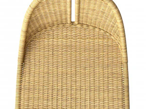 CESTA RATTAN COUNTER STOOL 3D Model