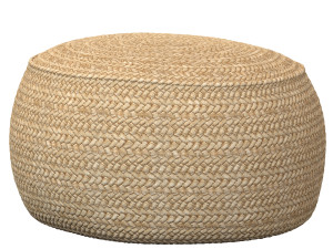 The Raffia Flores Pouffe round Natural Modelo 3D