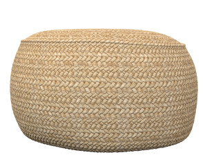 The Raffia Flores Pouffe round Natural 3D 모델