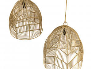 Bazar Bizar Bala Pendant Natural L 3D Model
