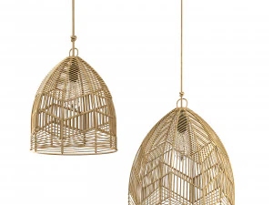 Bazar Bizar Bala Pendant Natural L 3D Model