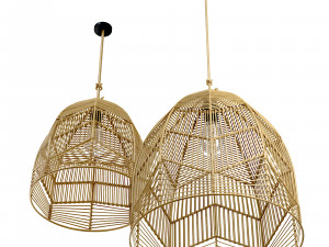 Bazar Bizar Bala Pendant Natural L 3D Model
