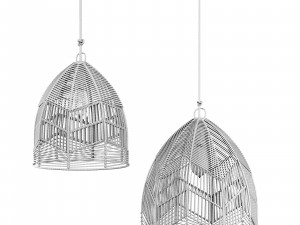 Bazar Bizar Bala Pendant Natural L 3D Model