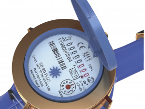 Cold Water Meter Home Garden-Digitalzakka 3Dモデル