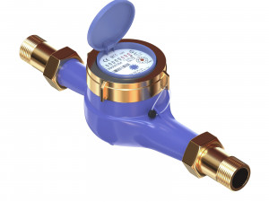 Cold Water Meter Home Garden-Digitalzakka 3Dモデル