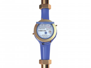 Cold Water Meter Home Garden-Digitalzakka 3Dモデル