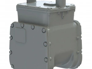 American Diaphragm Gas Meter AC250 3D Model