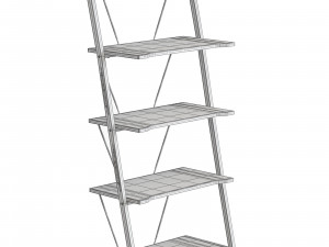 Langholm pc gaming shelf rack 3D Модель