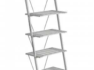 Langholm pc gaming shelf rack 3D Model